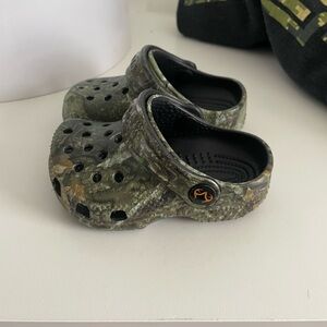 Kids Camouflage Crocs